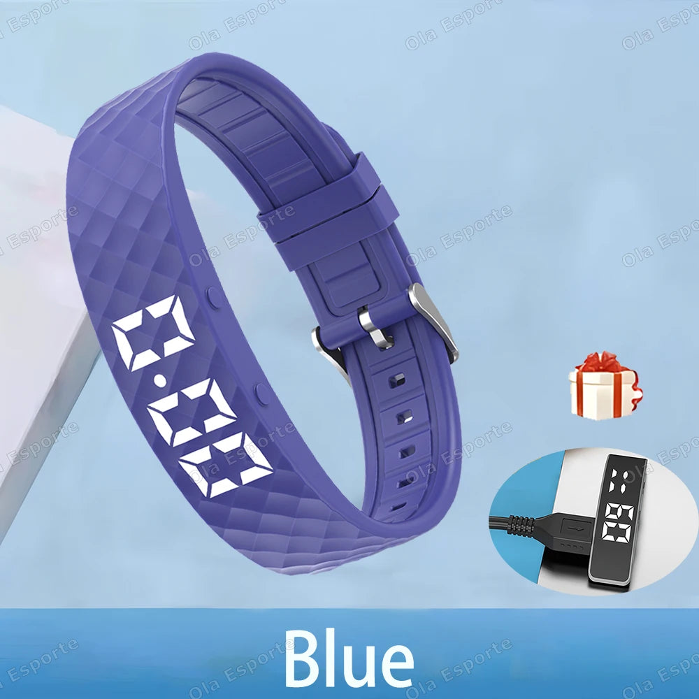 Silent Vibrating Alarm Wristband