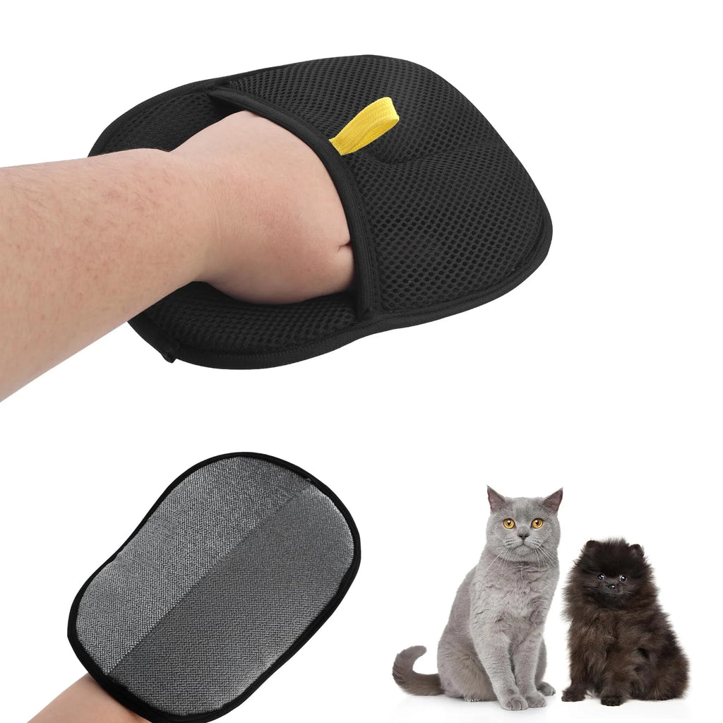 PET HAIR REMOVAL GLOVE FOR DOGS & CATS