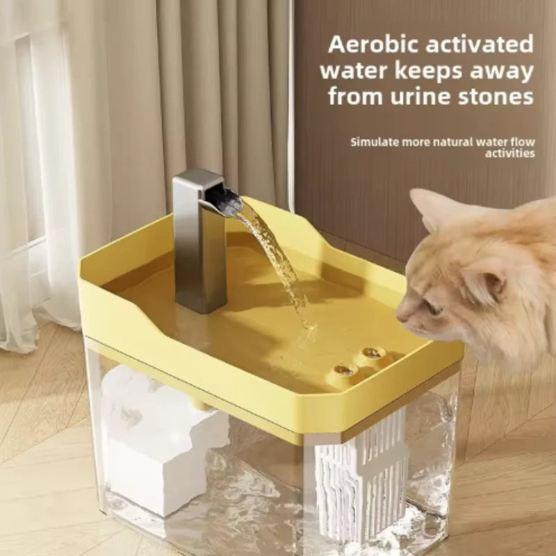 Smart Pet Water Fountain – Auto-Circulating Cat Water Dispenser