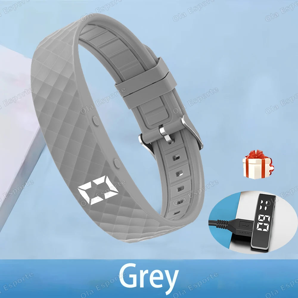Silent Vibrating Alarm Wristband