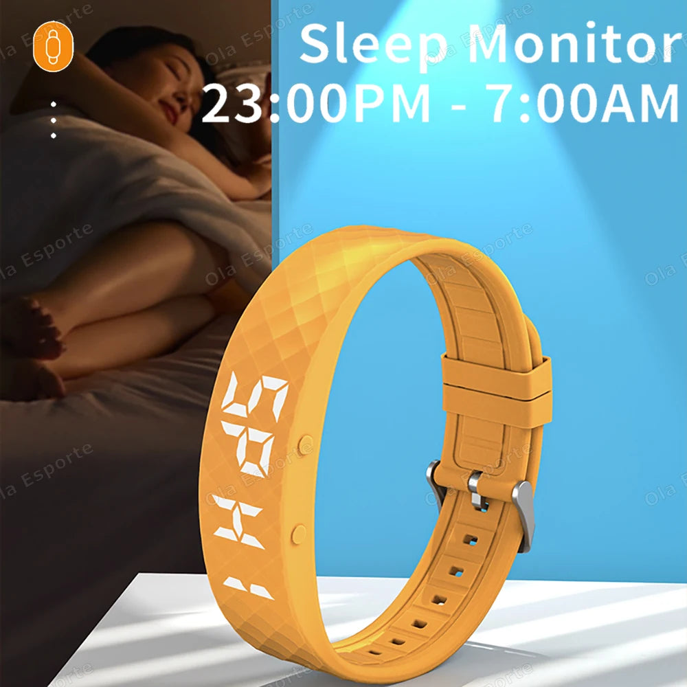 Silent Vibrating Alarm Wristband