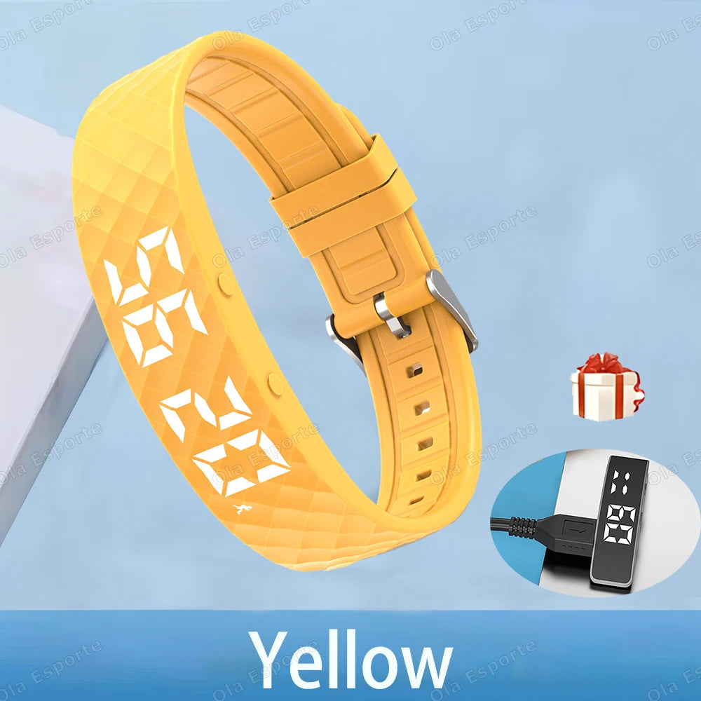 Silent Vibrating Alarm Wristband