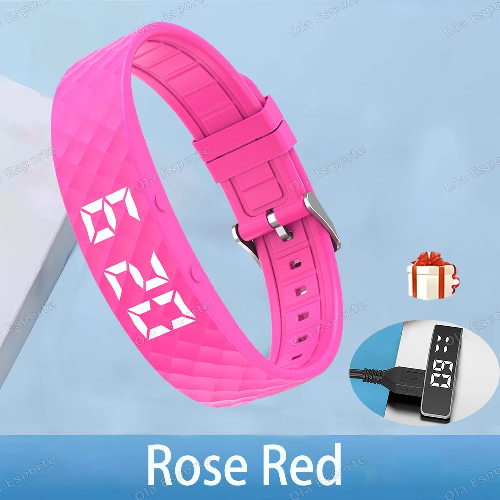 Silent Vibrating Alarm Wristband