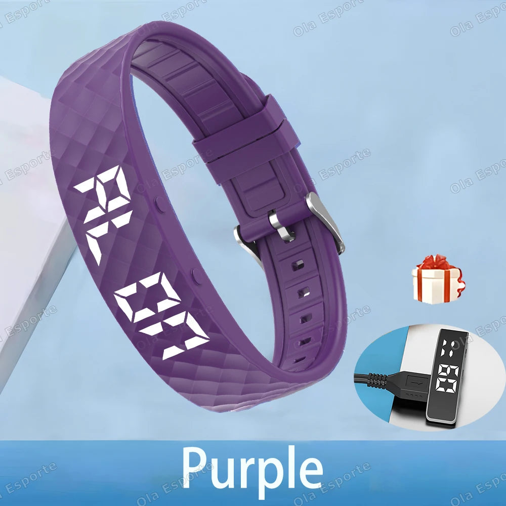 Silent Vibrating Alarm Wristband