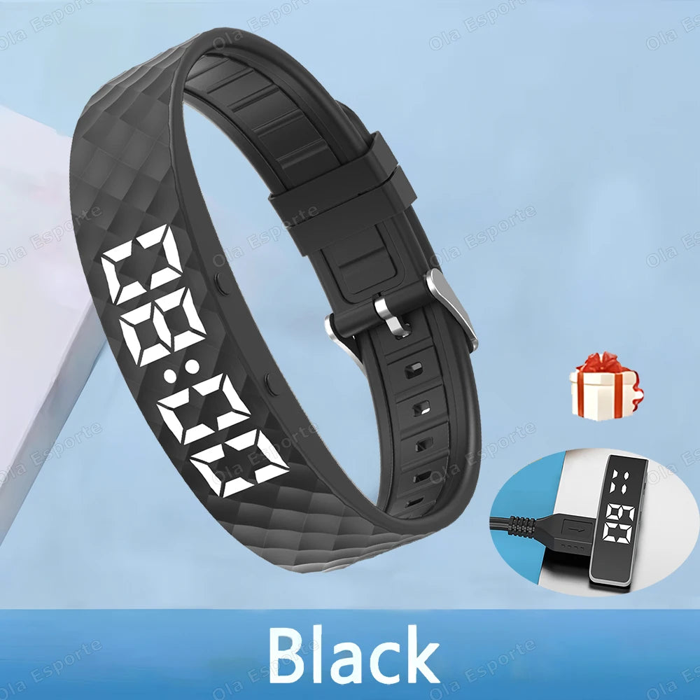 Silent Vibrating Alarm Wristband